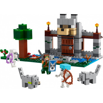 Klocki Minecraft 21261 Wilcza twierdza