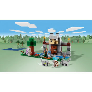 Klocki Minecraft 21261 Wilcza twierdza
