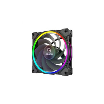 AKASA Chladič CPU SOHO H4 Plus Reverse Kit, CPU Chladič + 120mm Fan, LGA1700, ARGB