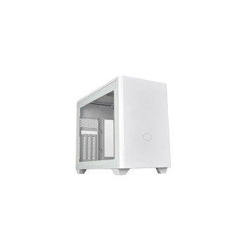 Cooler Master case NR200P V2 mini-ITX, 2x USB 3.2 Gen1, 1x USB-C 3.2 Gen2x2, bílá
