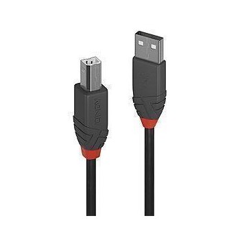 CABLE USB2 A-B 0.5M/ANTHRA 36671 LINDY