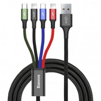 CABLE USB TO 4IN1 1.2M/BLACK CA1T4-A01 BASEUS