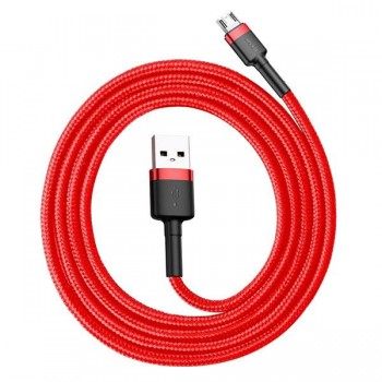CABLE MICROUSB TO USB 1M/RED CAMKLF-B09 BASEUS