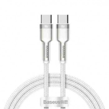 CABLE USB-C TO USB-C 1M/WHITE CATJK-C02 BASEUS