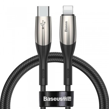 CABLE LIGHTNING TO USB-C 1M/BLACK CATLSP-01 BASEUS