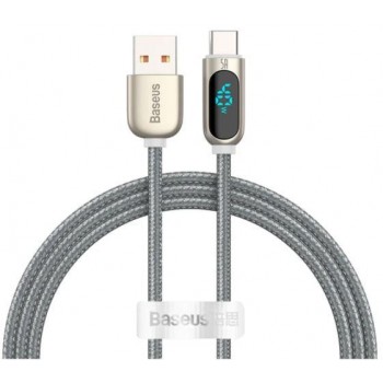 CABLE USB TO USB-C 1M/SILVER CATSK-0S BASEUS