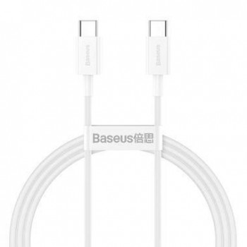 CABLE USB-C TO USB-C 2M/WHITE CATYS-C02 BASEUS