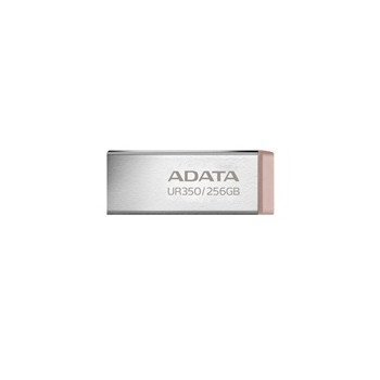 ADATA Flash Disk 256GB UR350, USB 3.2, stříbrno-hnědá