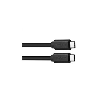 AVACOM datový a nabíjecí kabel USB Type-C - USB Type-C, 40cm, černá