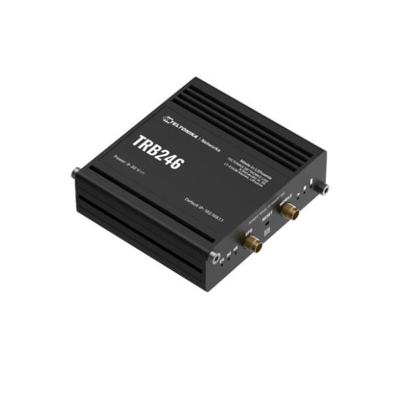 Bramka LTE TRB246 (Cat4), 3G, 2G, 2xSIM RS232/485, Ethernet Bramka LTE TRB246 (Cat4), 3G, 2G, 2xSIM RS232/485, Ethernet