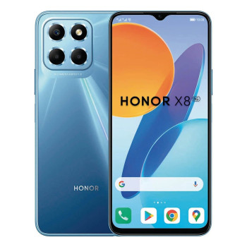 Honor X8 5G 16,5 cm (6.5") Dual SIM Android 11 USB Type-C 6 GB 128 GB 5000 mAh Niebieski