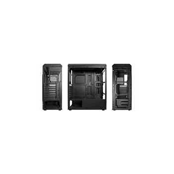 VeinX case Mars MAR01A Mid Tower, bez zdroje, 3xUSB, průhledná bočnice, 4xARGB Fan 120mm, černá