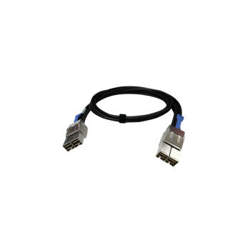QNAP CAB-PCIE10M-8644-8X kabel SAS 1 m Czarny
