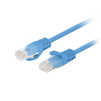 Patchcord Lanberg UTP kat.6 1m niebieski 10-Pack