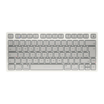 CHERRY JK-7110DE-25 klawiatura Dom Bluetooth QWERTZ Niemiecki Biały