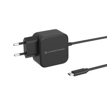 Conceptronic OZUL04BE ładowarka do urządzeń przenośnych Uniwersalne Czarny Prąd przemienny Wewnętrzna