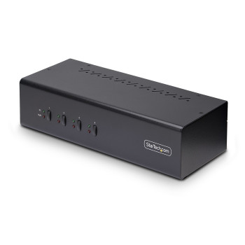 StarTech.com P4DD46A2-KVM-SWITCH przełącznik KVM Czarny