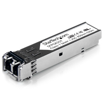 StarTech.com SFPGESST moduł przekaźników sieciowych Swiatłowód 1250 Mbit s SFP 850 nm