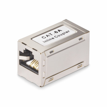 StarTech.com IN-CAT6A-COUPLER-S1 zmieniacz płci   kabli RJ-45 Srebrny
