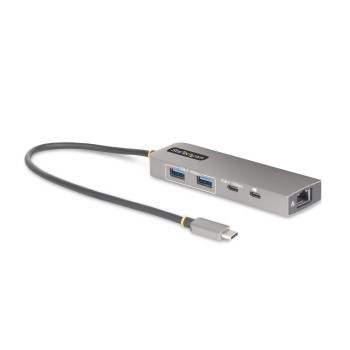 StarTech.com 10G2A1C25EPD-USB-HUB stacja dokująca Przewodowa USB 3.2 Gen 2 (3.1 Gen 2) Type-C Szary