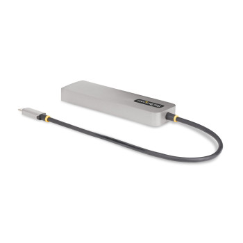 StarTech.com 10G2A1C25EPD-USB-HUB stacja dokująca Przewodowa USB 3.2 Gen 2 (3.1 Gen 2) Type-C Szary