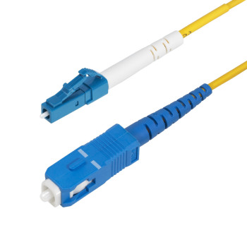 StarTech.com SPSMLCSC-OS2-3M kabel InfiniBand   światłowodowy LC SC Żółty
