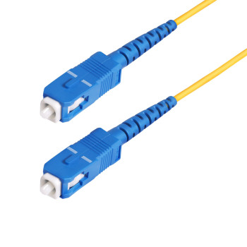 StarTech.com SPSMSCSC-OS2-100M kabel InfiniBand   światłowodowy SC SC UPC Żółty