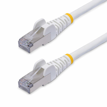 StarTech.com NLWH-1M-CAT8-PATCH kabel sieciowy Biały S FTP (S-STP)