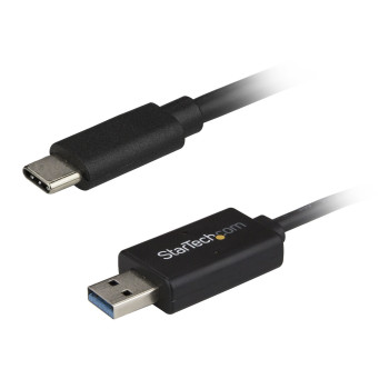 StarTech.com USBC3LINK kabel USB USB 3.2 Gen 1 (3.1 Gen 1) 2 m USB A USB C Czarny