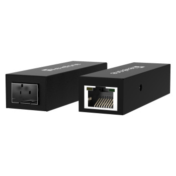 LevelOne GVT-1001 konwerter sieciowy 1000 Mbit s Żółty
