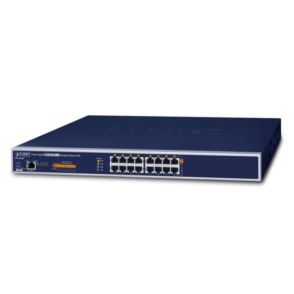 Planet 8-Port Gigabit 60W Ultra PoE Managed Injector Hub 400W Planet 8-Port Gigabit 60W Ultra PoE Managed Injector Hub 400W