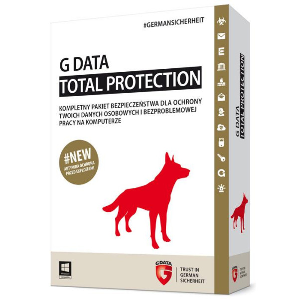 G Data Total Protection 1PC 1ROK BOX G Data Total Protection 1PC 1ROK BOX