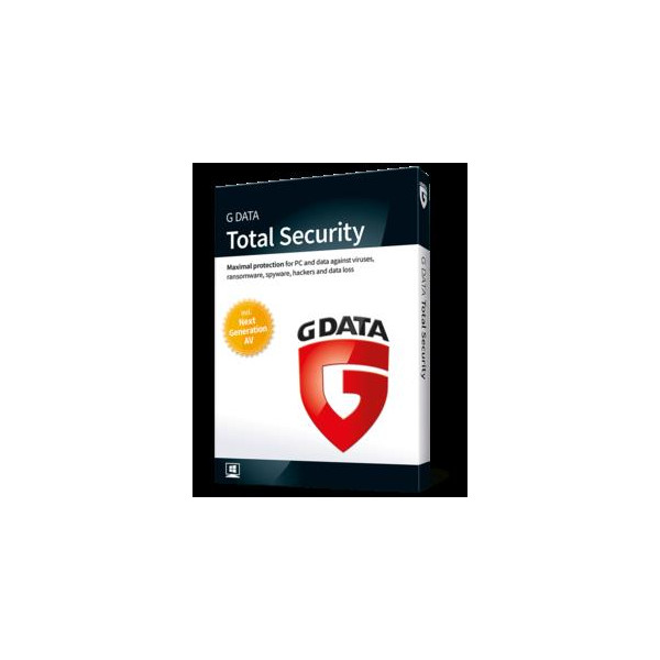 G DATA Total Security 3PC 2LATA BOX G DATA Total Security 3PC 2LATA BOX