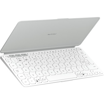 Logitech Keys-To-Go 2 klawiatura Uniwersalne Bluetooth QWERTY Amerykański międzynarodowy Biały