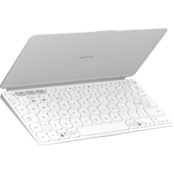 Logitech Keys-To-Go 2 klawiatura Uniwersalne Bluetooth QWERTY Amerykański międzynarodowy Biały Logitech Keys-To-Go 2 klawiatura Uniwersalne Bluetooth QWERTY Amerykański międzynarodowy Biały