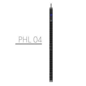 Listwa zasilająca rack pdu 19" 16a 20x iec c13 4 x iec c19 3m IEC 309 miernik pionowa