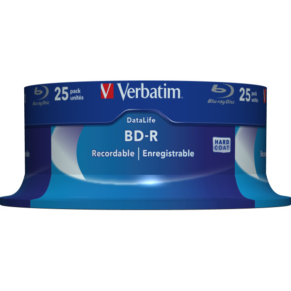 Verbatim Datalife 6x BD-R 25 GB 25 szt. Verbatim Datalife 6x BD-R 25 GB 25 szt.