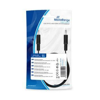 MediaRange Charge And Sync Cable, Usb 2.0 To Mini Usb 2.0 B Plug, 1.8M, Black