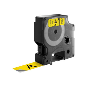 DYMO D1 Standard 19mm 19mm x 7m Black on yellow,