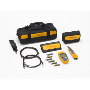 Tester okablowania Fluke MicroScanner PoE z dodatkowym wysposażeniem