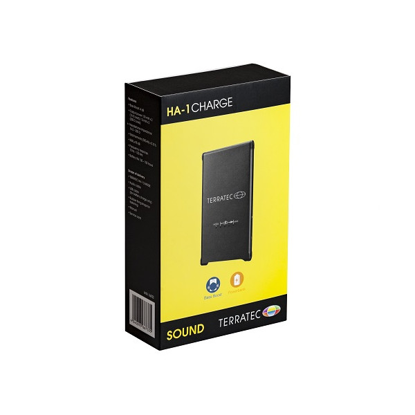 TERRATEC Kopfhörerverstärker HA-1 charge inkl. 3000 maH PB TERRATEC Kopfhörerverstärker HA-1 charge inkl. 3000 maH PB
