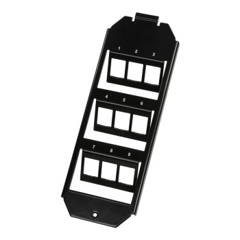 LogiLink Keystone Bodentankeinsatz f.3x3 Keystone Module,sch