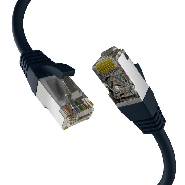 EFB CAT8.1 SCHWARZ 0.25m RJ45 PATCHKABEL SFTP PIMF EFB CAT8.1 SCHWARZ 0.25m RJ45 PATCHKABEL SFTP PIMF