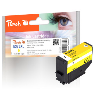Peach PI200-763 nabój z tuszem 1 szt. Zamiennik Wysoka (XL) wydajność Żółty