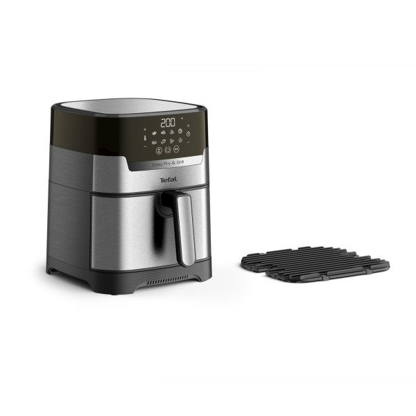Tefal Easy Fry & Grill EY505D Pojedyńczy 4,2 l Autonomiczny 1550 W Frytkownica na gorące powietrze Stal nierdzewna Tefal Easy Fry & Grill EY505D Pojedyńczy 4,2 l Autonomiczny 1550 W Frytkownica na gorące powietrze Stal nierdzewna