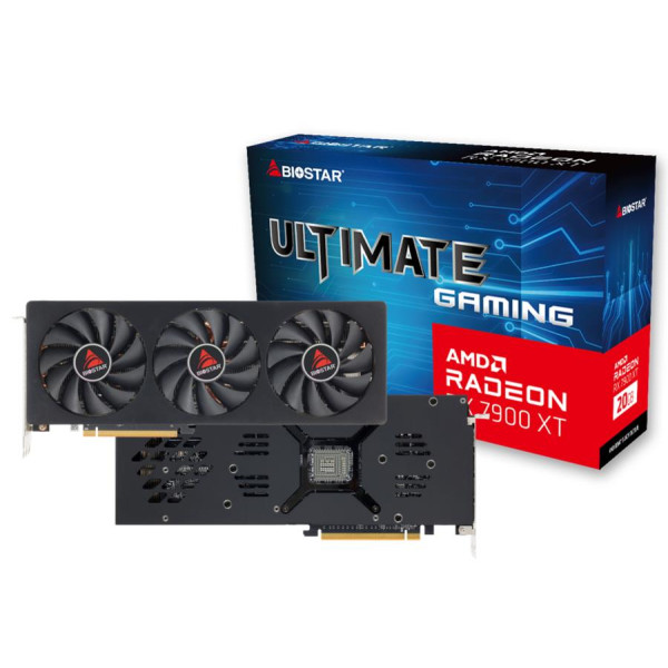 VGA PCIE16 RX7900XT 20GB GDDR6/VA7906XM00 BIOSTAR VGA PCIE16 RX7900XT 20GB GDDR6/VA7906XM00 BIOSTAR