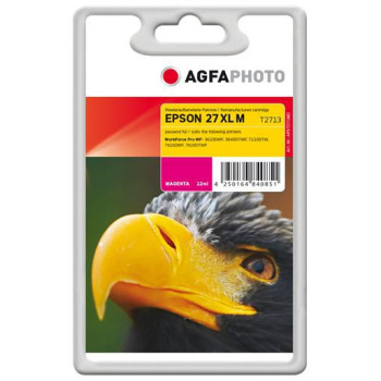 AgfaPhoto Ink Magenta 27 XL, T2713 Pages 1100, 12ml Standard