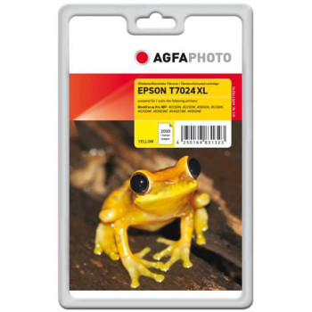 AgfaPhoto Ink Yellow T7024 XL Pages 2000, 21.3ml Standard