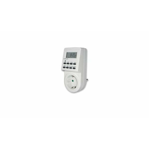 Brennenstuhl Electrical timer Daily/Weekly timer White 1506550, Daily/Weekly timer, White, Digital, LCD, Buttons, Plastic Brennenstuhl Electrical timer Daily/Weekly timer White 1506550, Daily/Weekly timer, White, Digital, LCD, Buttons, Plastic