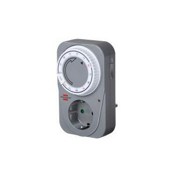 Brennenstuhl MC 120 Gray Mechanical Countdown Timer, 120 min, 230 V